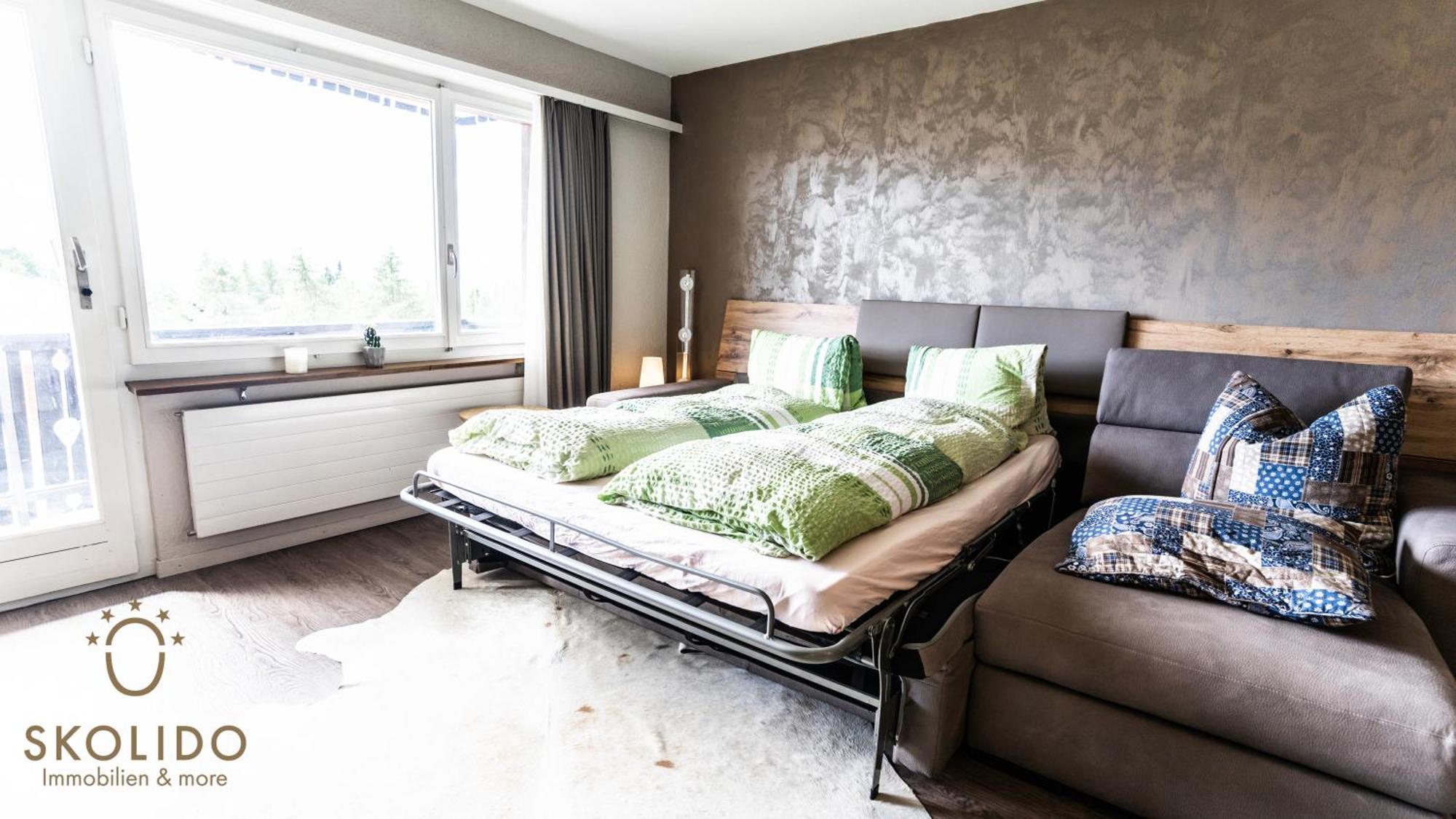 Ferienwohnung Rhodania mit Matterhornblick, Riederalp Mitte Exterior foto
