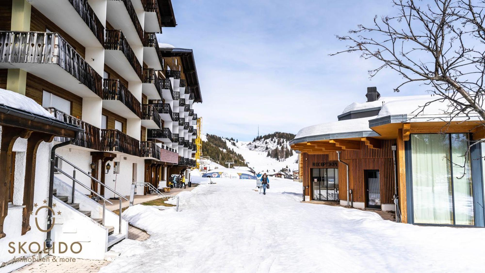 Ferienwohnung Rhodania mit Matterhornblick, Riederalp Mitte Exterior foto